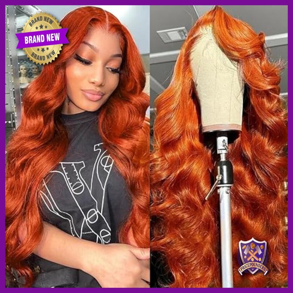 13x6 HD Lace Front Wig Human Hair Body Wave 180% Density Glueless